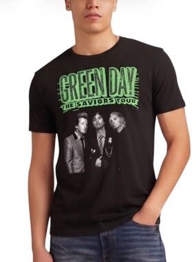 Green Day T-Shirt Official Band Tee Saviours Tour Concert
